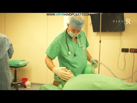 Surgery day: Anesthesia &amp; conversation with the anesthesiologist just before rhinoplasty operation